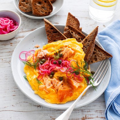 Scandi Scrambled Eggs