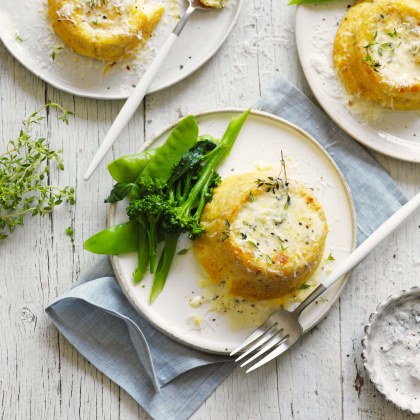 Twice-baked Cheese Soufflés