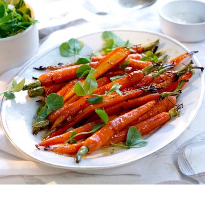 Honey Glazed Roast Carrots