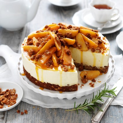 ANZAC Caramel Apple Cheesecake