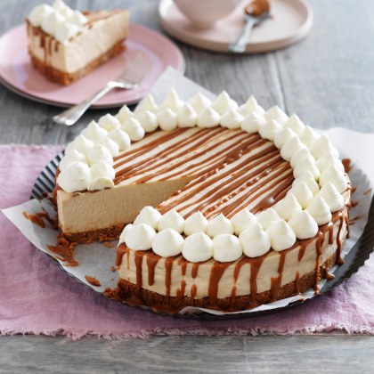 Celebration Caramel and Biscoff Cheesecake