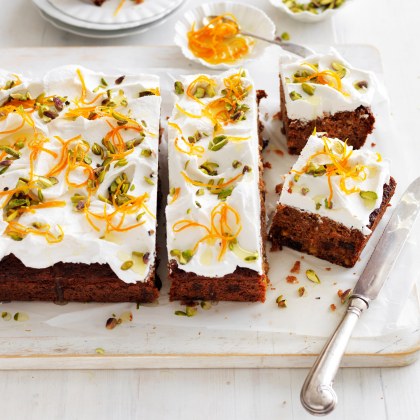 Hot Cross Spiced Carrot Cake