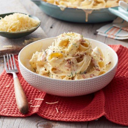 Quick and Easy Fettuccine Carbonara