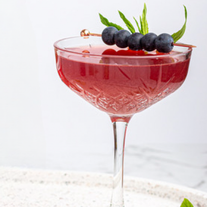 Blueberry Burst Mocktail