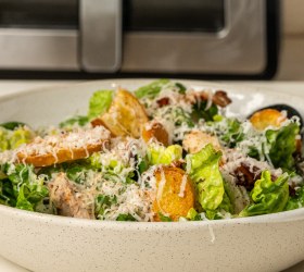Air Fryer Chicken Caesar Salad