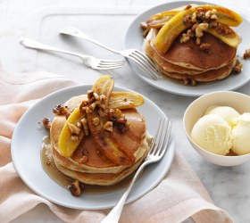 Banana Bread Pancakes