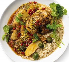 Chermoula Chicken and Green Olive Tagine