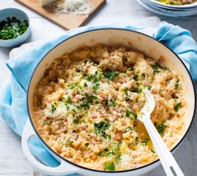 Carbonara Risotto Carbonara Risotto