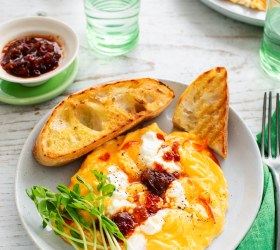 Chilli Scrambled Eggs