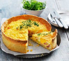 Egg and Bacon Picnic Pie