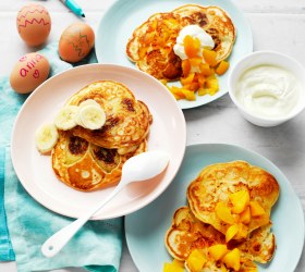 Easy Fruit Pancakes