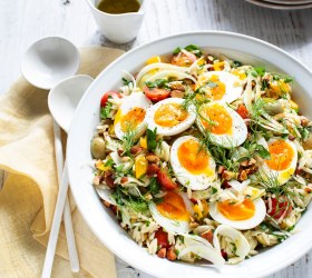 Mediterranean Risoni Salad