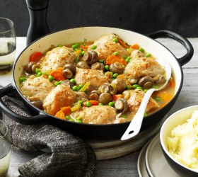 One-Pot Chicken and Mushroom Casserole