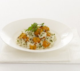 Roasted Pumpkin, Basil & Oregano Risotto