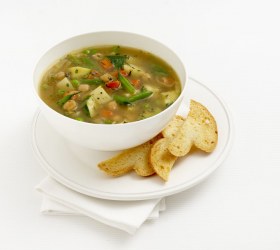 Vegetable & Chickpea Soup