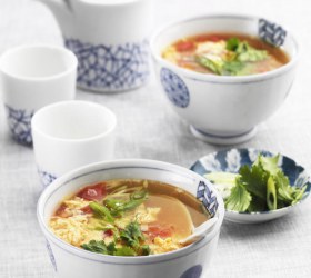 Chinese Egg Flower Tomato Soup