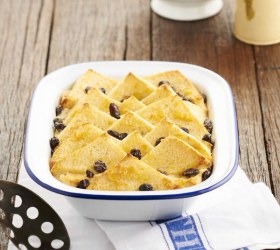 Gluten Free Bread and Butter Pudding
