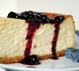 Fresh Berry Farm Blueberry Cheesecake