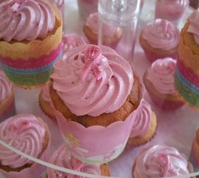 Vanilla Berry Cupcakes