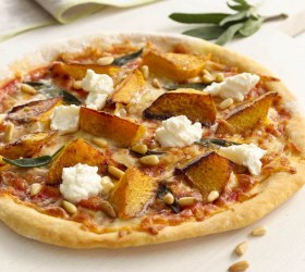 Pumpkin, Pine Nut and Ricotta Pizza