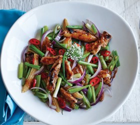 Sesame Chicken Stir Fry with Ginger & Chinese Five Spice