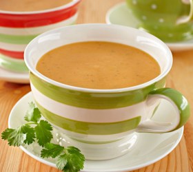 Spiced Sweet Potato and Apple Soup