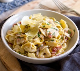 Veal Tortellini Boscaiola