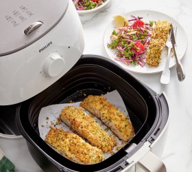 Air Fryer Parmesan Crusted Fish Fillet