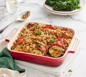 Eggplant Parmesan Gratin