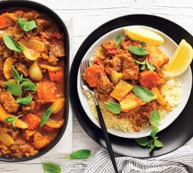 Slow-cooker Moroccan Parsnip and Lamb Casserole