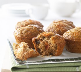 Low Fat Persimmon Muffins