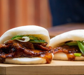 Street BBQ Chinese Pork Bao (Sticky, Spicy, Street-Style)