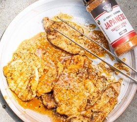 Pork Yakiniku with Miso Dipping Sauce Pork Yakiniku with Miso Dipping Sauce