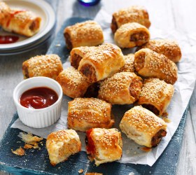 Sausage roll recipes for footy finals