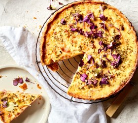 Classic Quiche Lorraine with a Simple Homemade Pastry