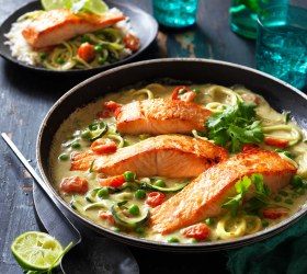 Green Thai Curry Salmon