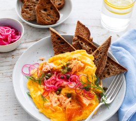 Scandi Scrambled Eggs