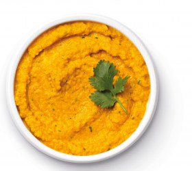 Spiced Raw Carrot and Coriander Dip