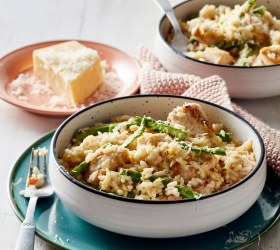 Chicken and Asparagus Risotto
