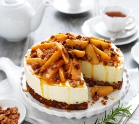 ANZAC Caramel Apple Cheesecake