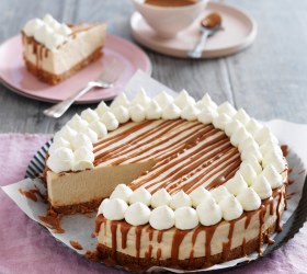 Celebration Caramel and Biscoff Cheesecake