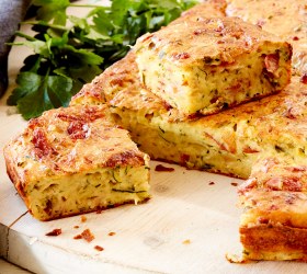 Potato, Rosemary and Speck Pizza Recipe | myfoodbook | Make a cookbook ...