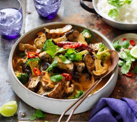 Vegetable Red Thai Curry