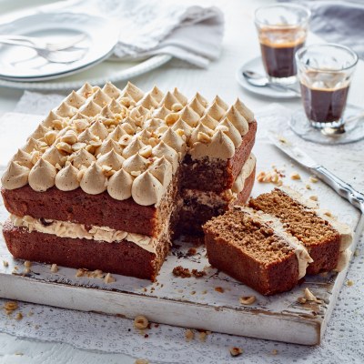Try this Coffee and Hazelnut Layer Cake