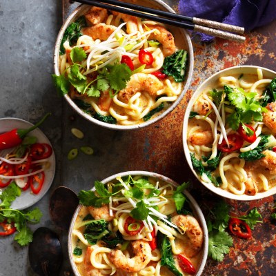 Try this kit as Satay Noodle Soup!