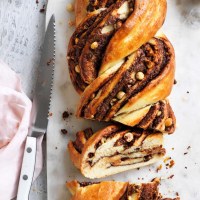 Chocolate braided bread recipe