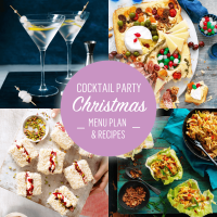 Cocktail Food Menu Plan for Christmas