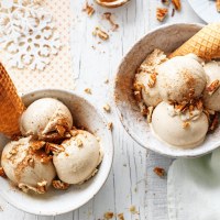 Boozy Eggnog Ice Cream recipe