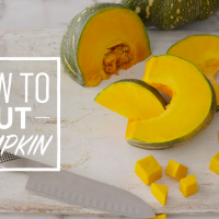How to cut pumpkin for cooking