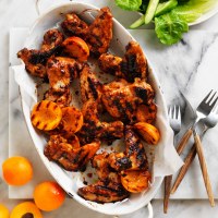Sticky Apricot Chicken Wings